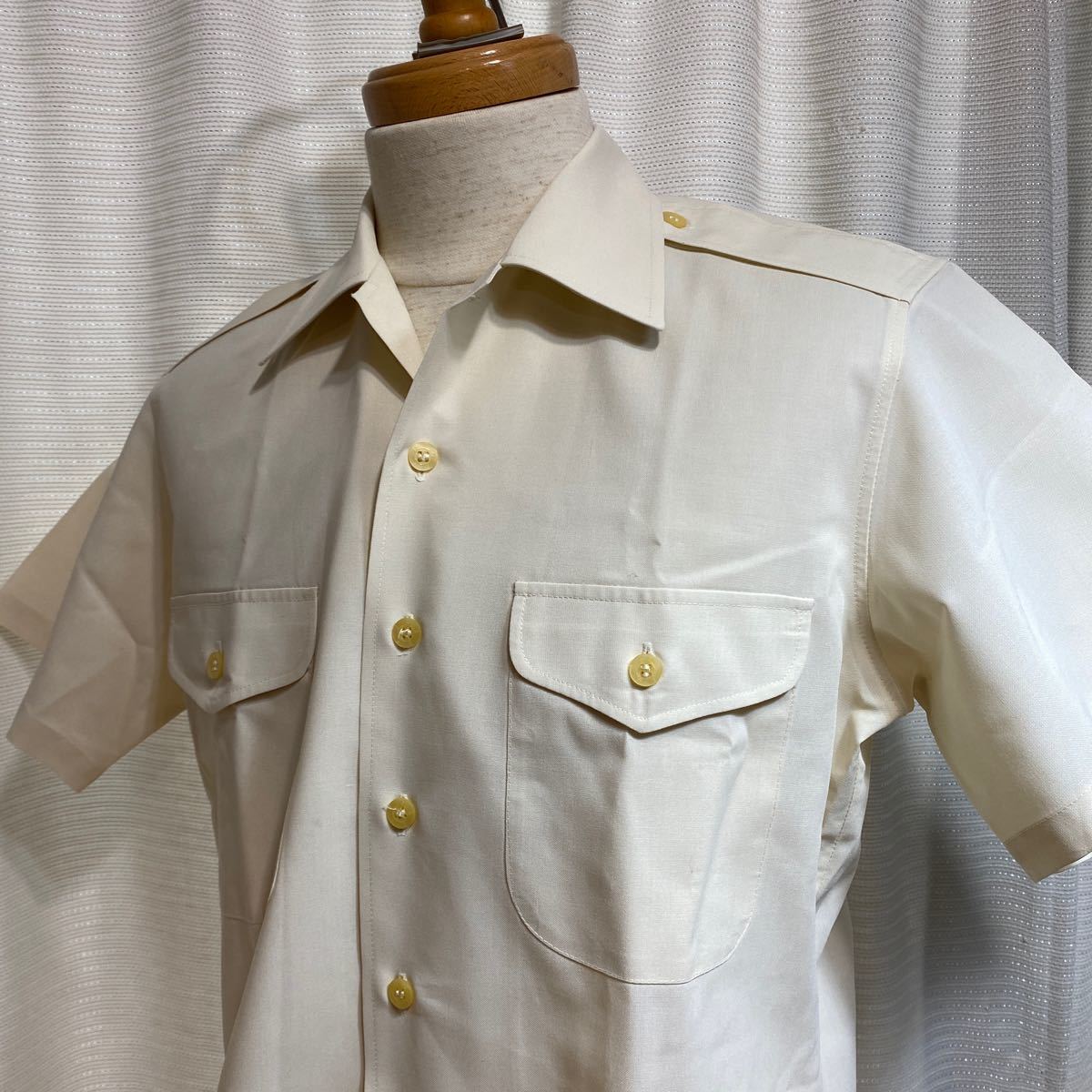 陸上自衛隊 91式 第3種夏服用 半袖ワイシャツ PX品 - ミリタリー