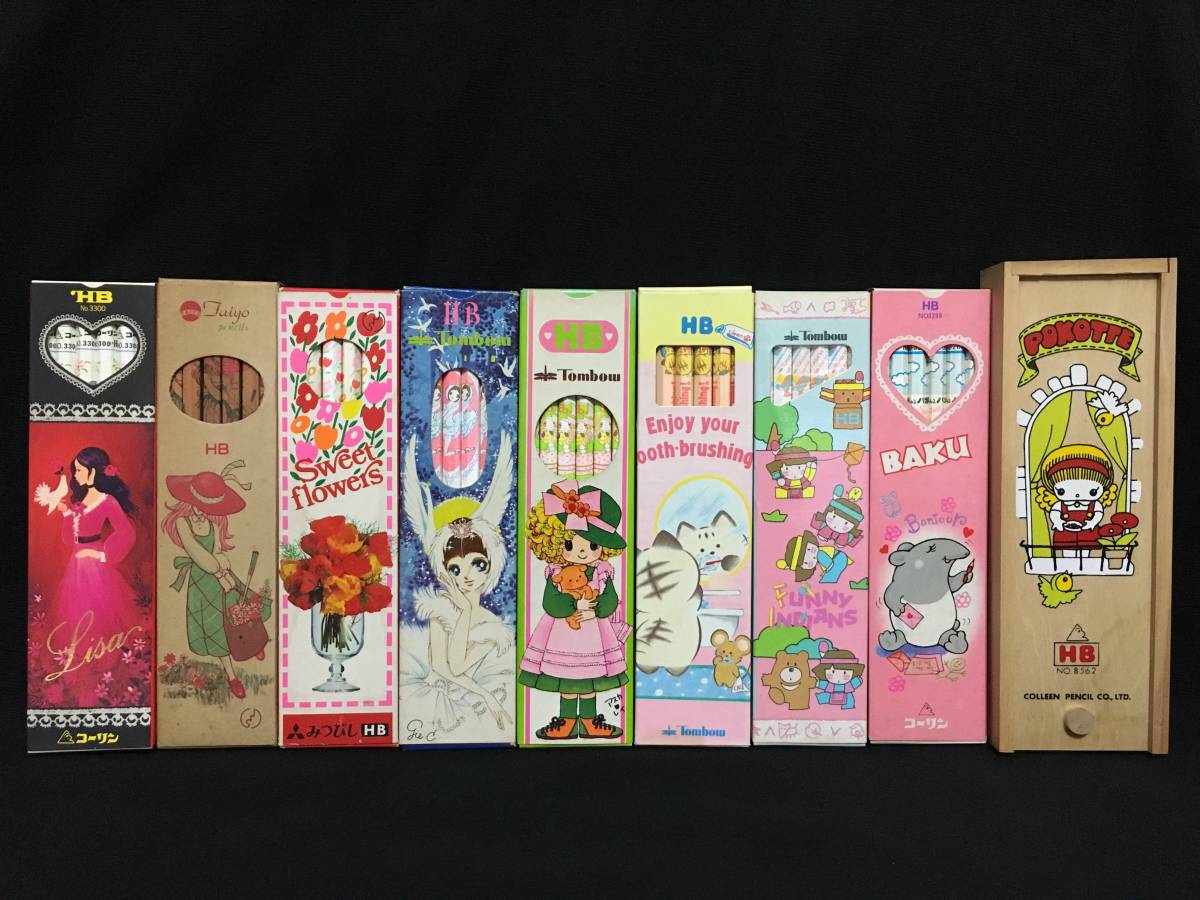 未使用昭和レトロファンシーえんぴつトンボみつびしデッドストック