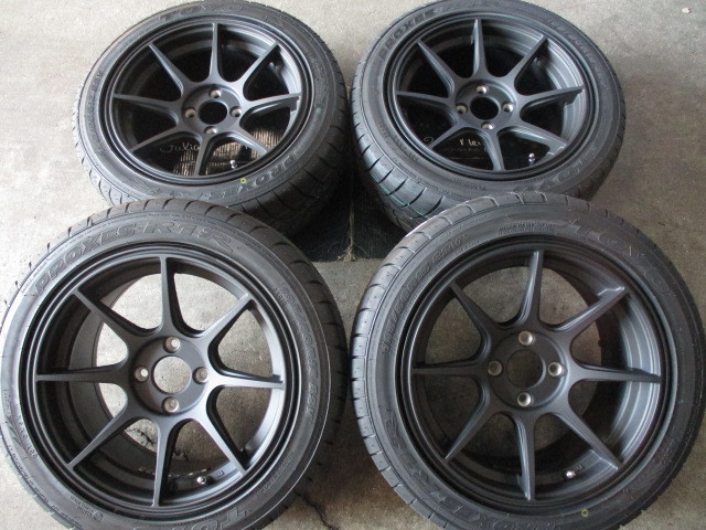 新品】☆軽量ホイール☆ セミスリ 1本約6㎏ 逆ゾリ 7J +30 4H100 新品】☆軽量ホイール☆ セミスリ 1本約6㎏ 逆ゾリ 7J +30 4H100