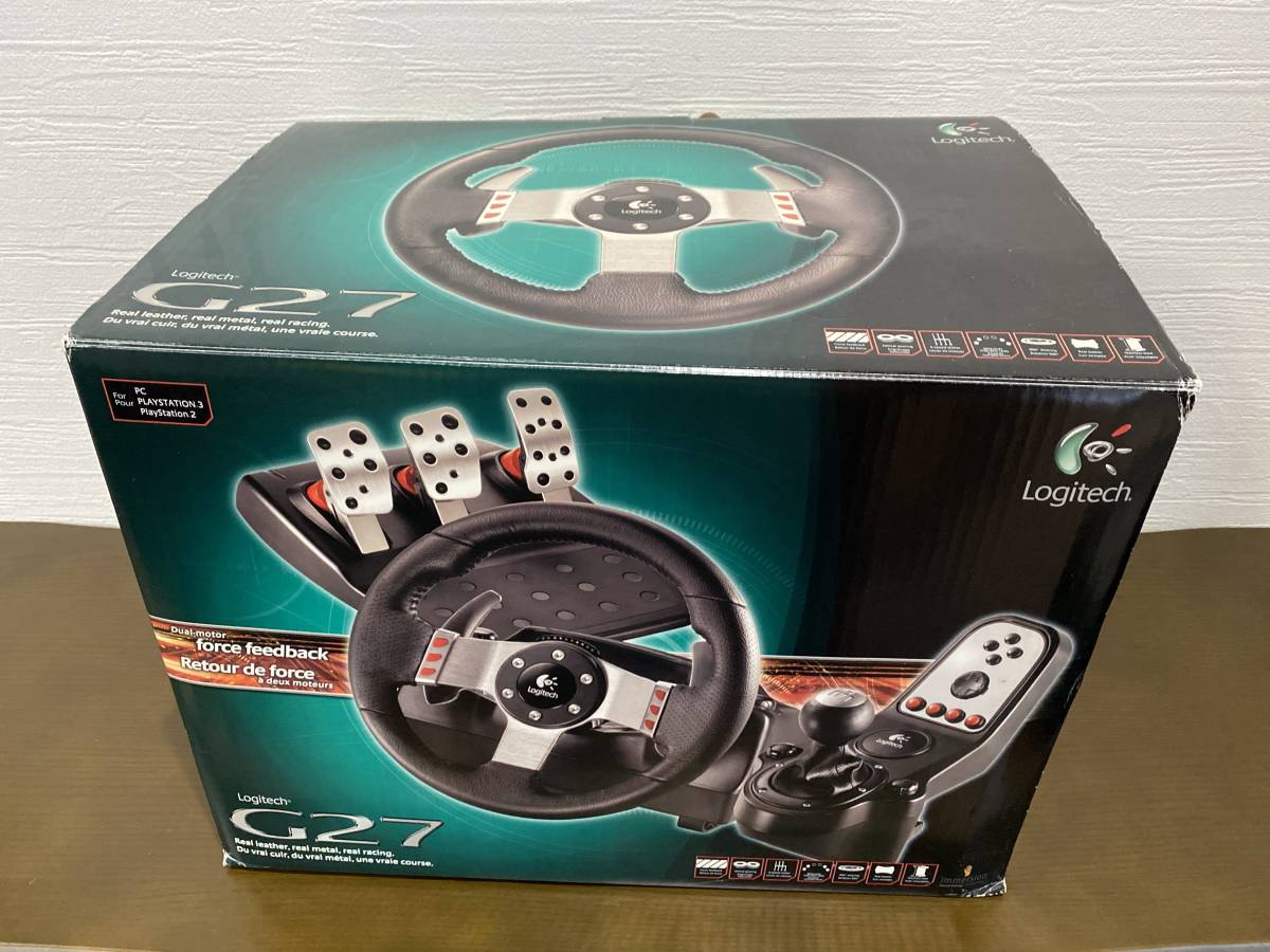 Logitech G27 Racing Wheel 美品 シミュレーター Euro Truck Simulator 使用時間短い の落札情報