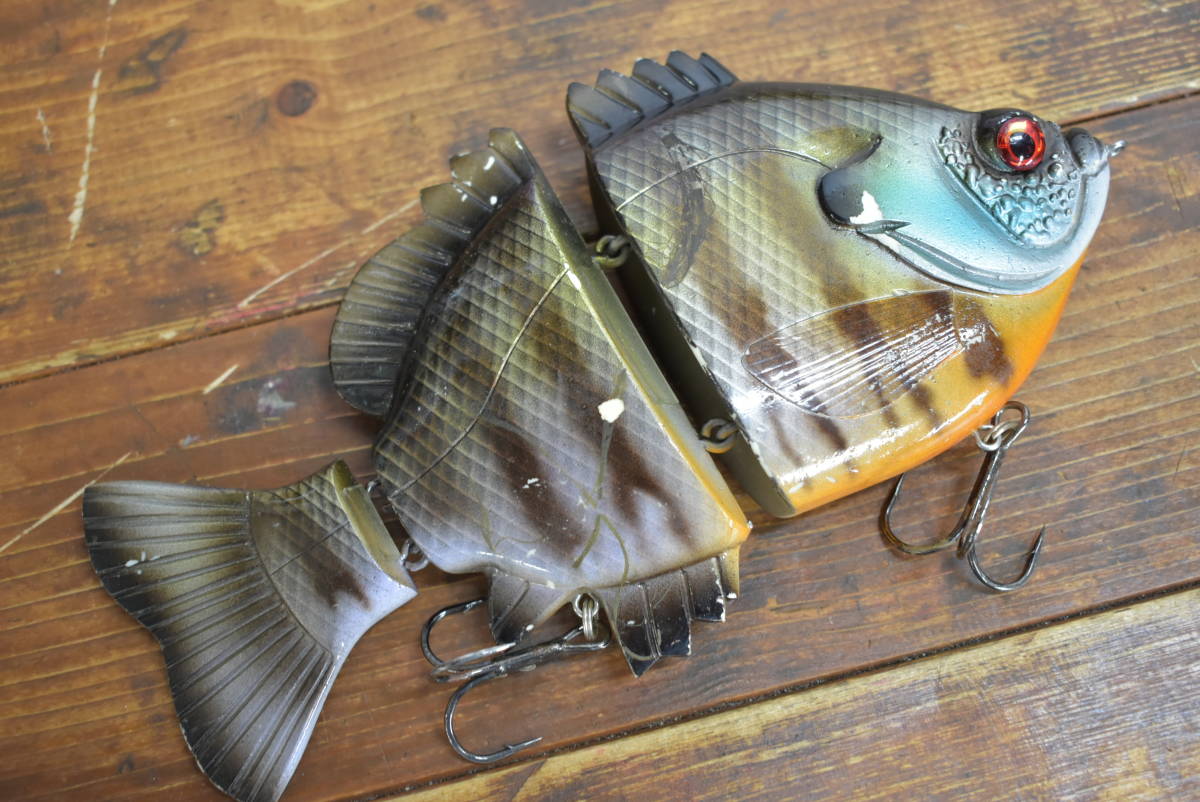 玄人ルアー リンダマン320 ビッグベイト ジャイアントベイト 4連ジョイント