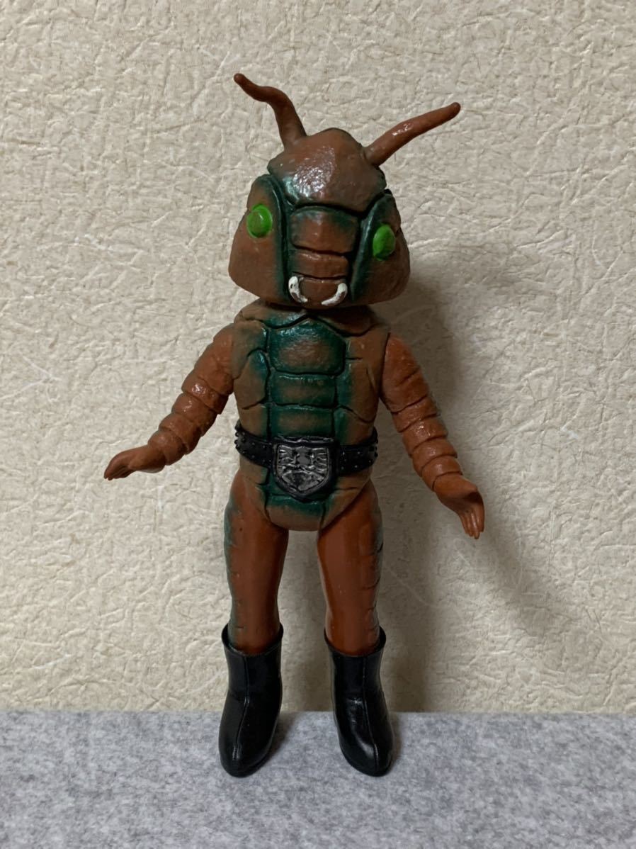 当時物 ソフビ ザンブロンゾ 仮面ライダー 怪人ソフビ バンダイ 旧バンダイ