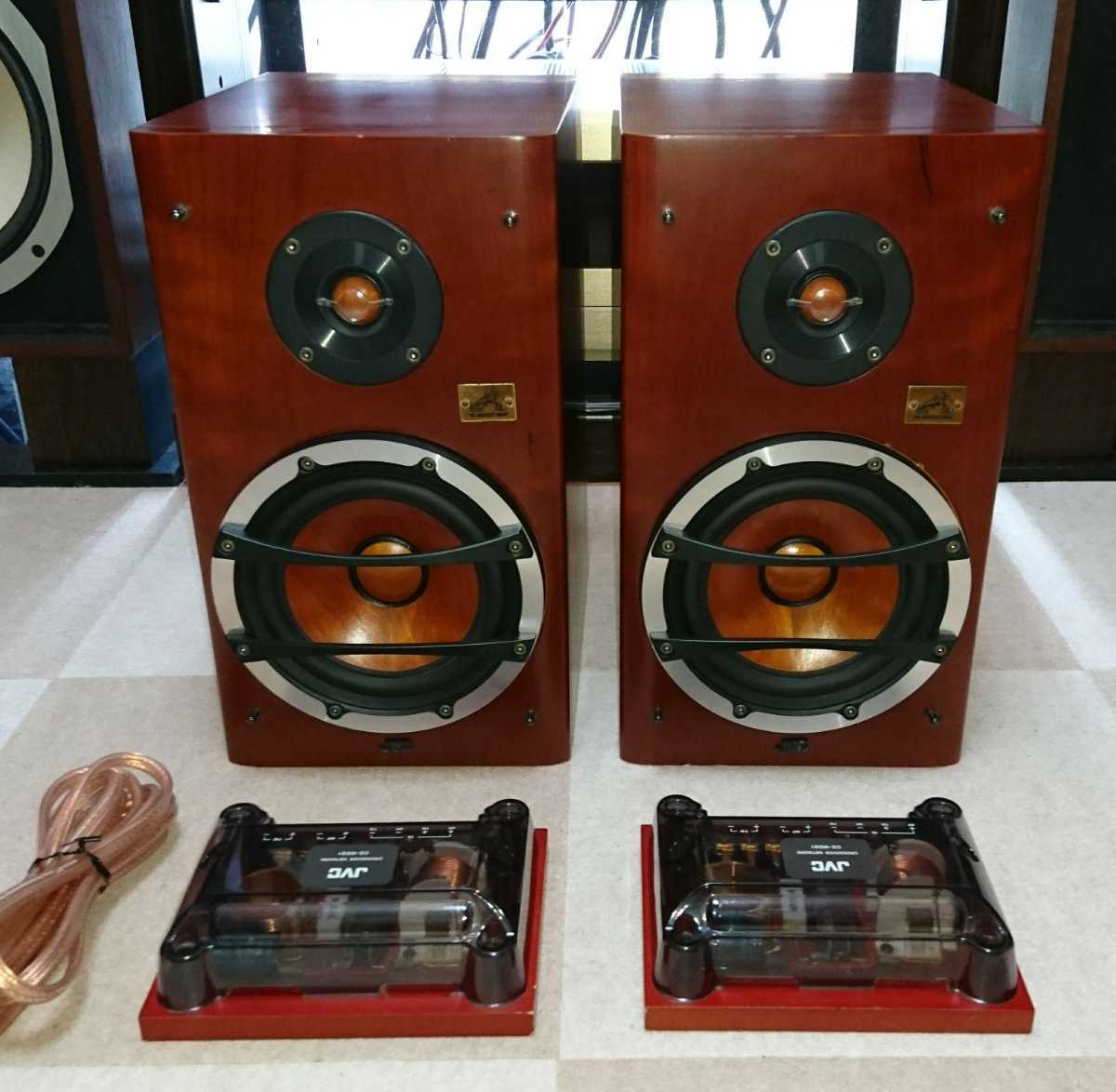 激レア】JVC CS-WDS1 ウッドコーンスピーカー 純正？エンクロージャー
