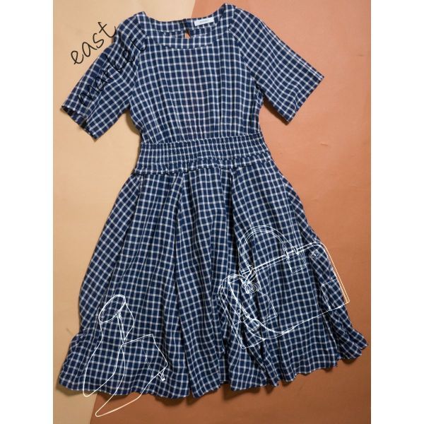 ゆうパケット Moussy ワンピース マウジー ブルー チェック柄 大人カジュアル 綺麗 可愛い 背中開き ロング丈 コットン リネン 1 Eg4c011 の落札情報詳細 ヤフオク落札価格情報 オークフリー スマートフォン版