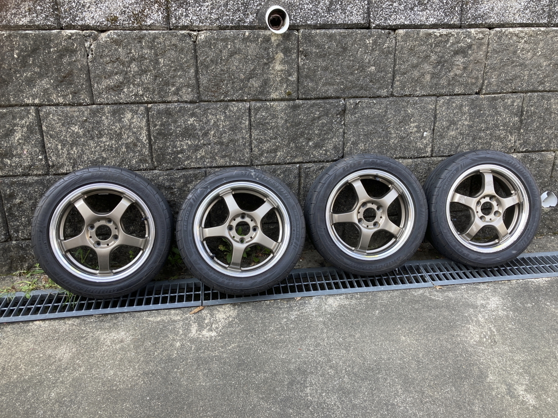 クロススピード アルミホイール セット 165/55R14 ポテンザ
