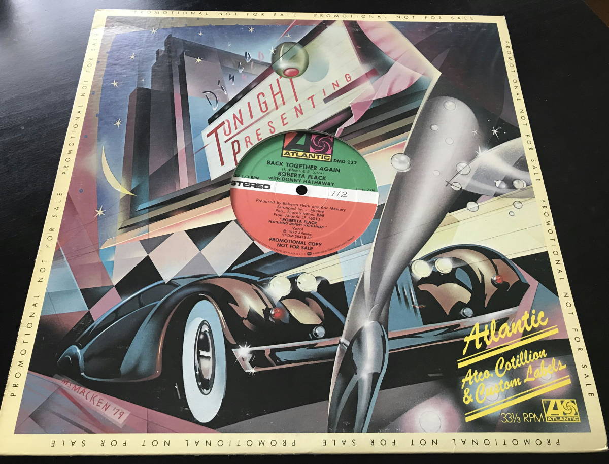 メガレア 超人気 U S プロモ盤１２ Roberta Flack With Donny Hathaway Back Together Again の落札情報詳細 ヤフオク落札価格情報 オークフリー スマートフォン版