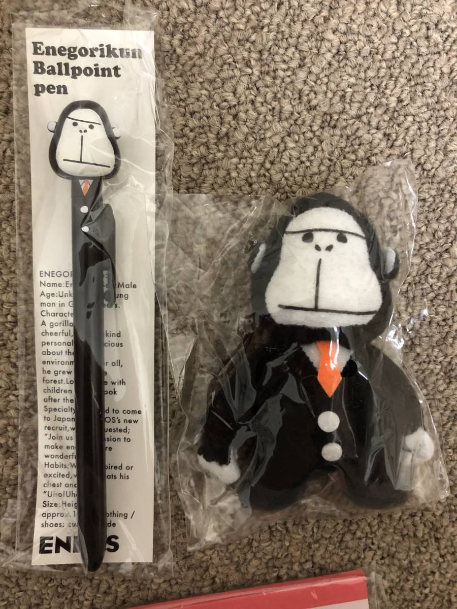 新品】ENEOS エネゴリくん エコバッグ・ストラップ・メモ・ペン グッズ