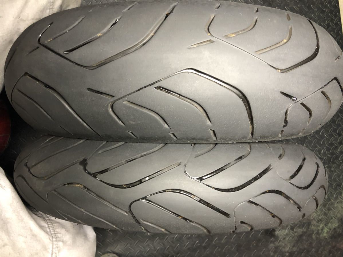 ダンロップロードスマート3 送料無料前後セットバリ山1 70zr17 160 60zr17 バイク用オンロードタイヤ製造年年まだまだ使用可能 タイヤ の落札情報詳細 ヤフオク落札価格情報 オークフリー スマートフォン版