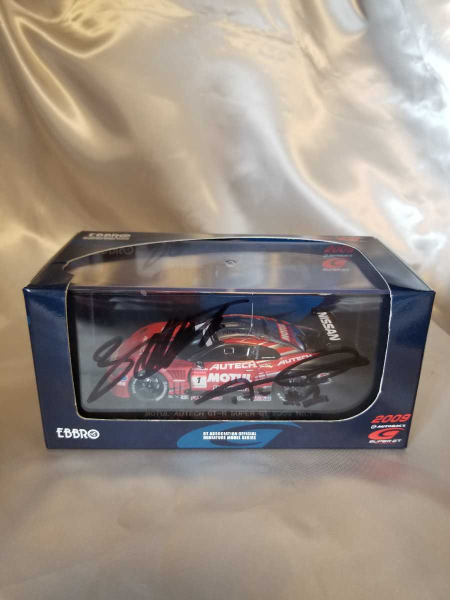 非売品 SUPER GT500 MOTUL AUTECH GT-R EBBRO製 ブリヂストン 優勝