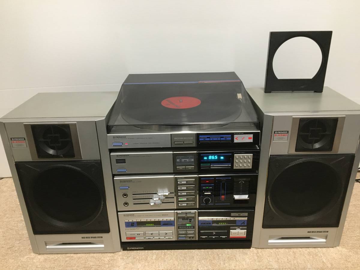 希少 昭和レトロ 美品 PIONEER コンポ private CD3W 動作品の落札情報