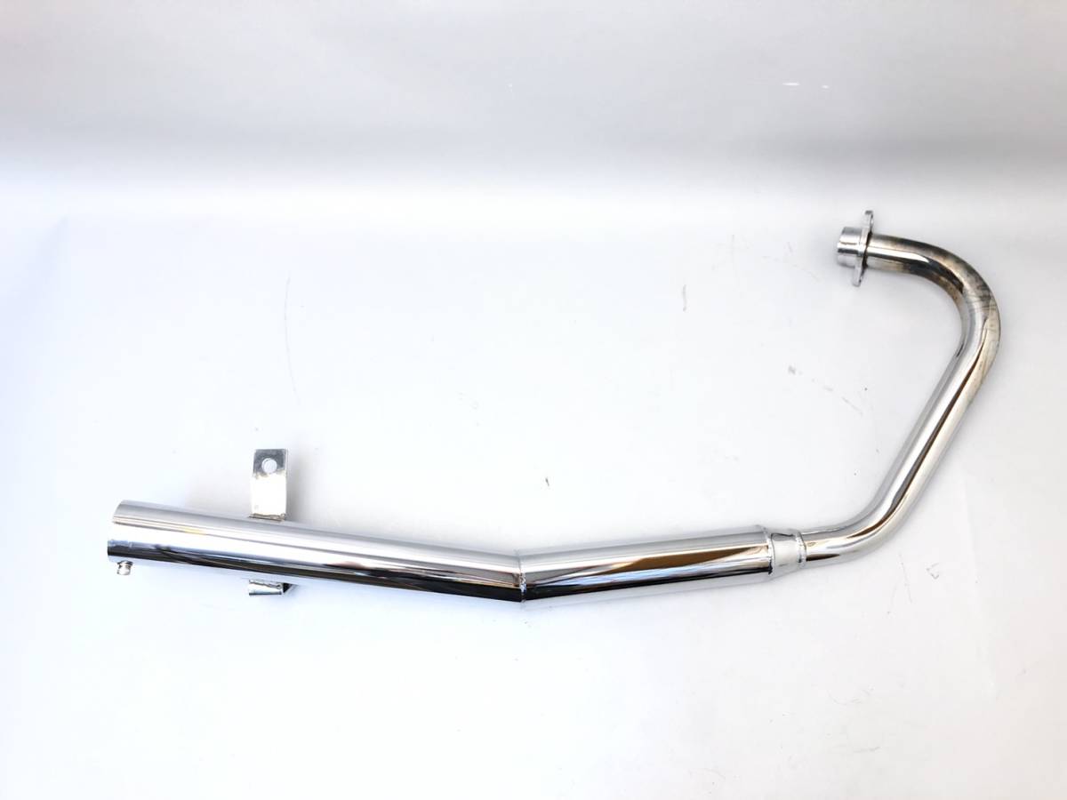 gn125 弾丸マフラーメッキ