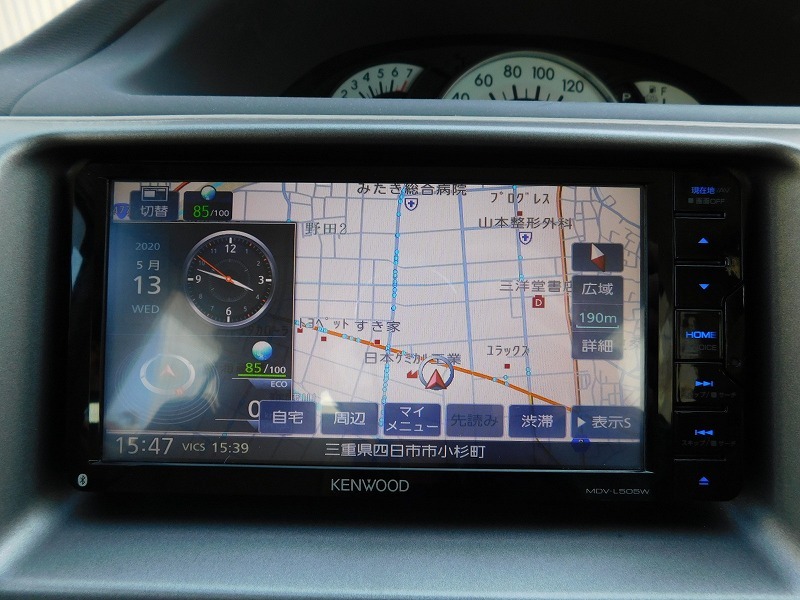 KENWOOD MDV-L505W Bluetooth SD USB 2018（2018年モデル 彩速