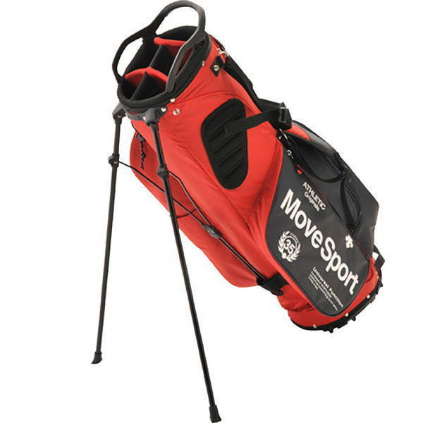 新品】☆デサント ゴルフ DQBPJJ04 スタンド キャディバッグ (RDNV