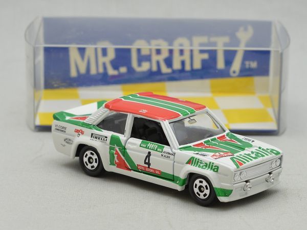 トミカアバルト131ラリーAlitalia仕様です。日本製ミスタークラフト特注。 トミカアバルト131ラリーAlitalia仕様です。日本製ミスター