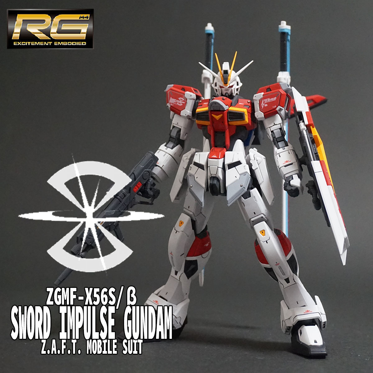 RG フォースインパルスソードインパルスHGブラストインパルス