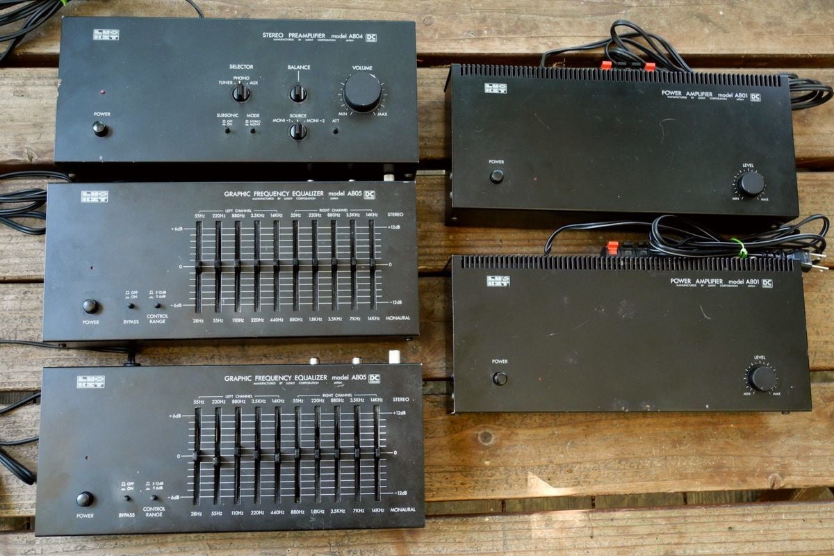 Luxkit DCステレオプリアンプ A804 II/A802 SET LUXMAN/LUXMAN A804II Specifications LUX KIT / LUXMAN