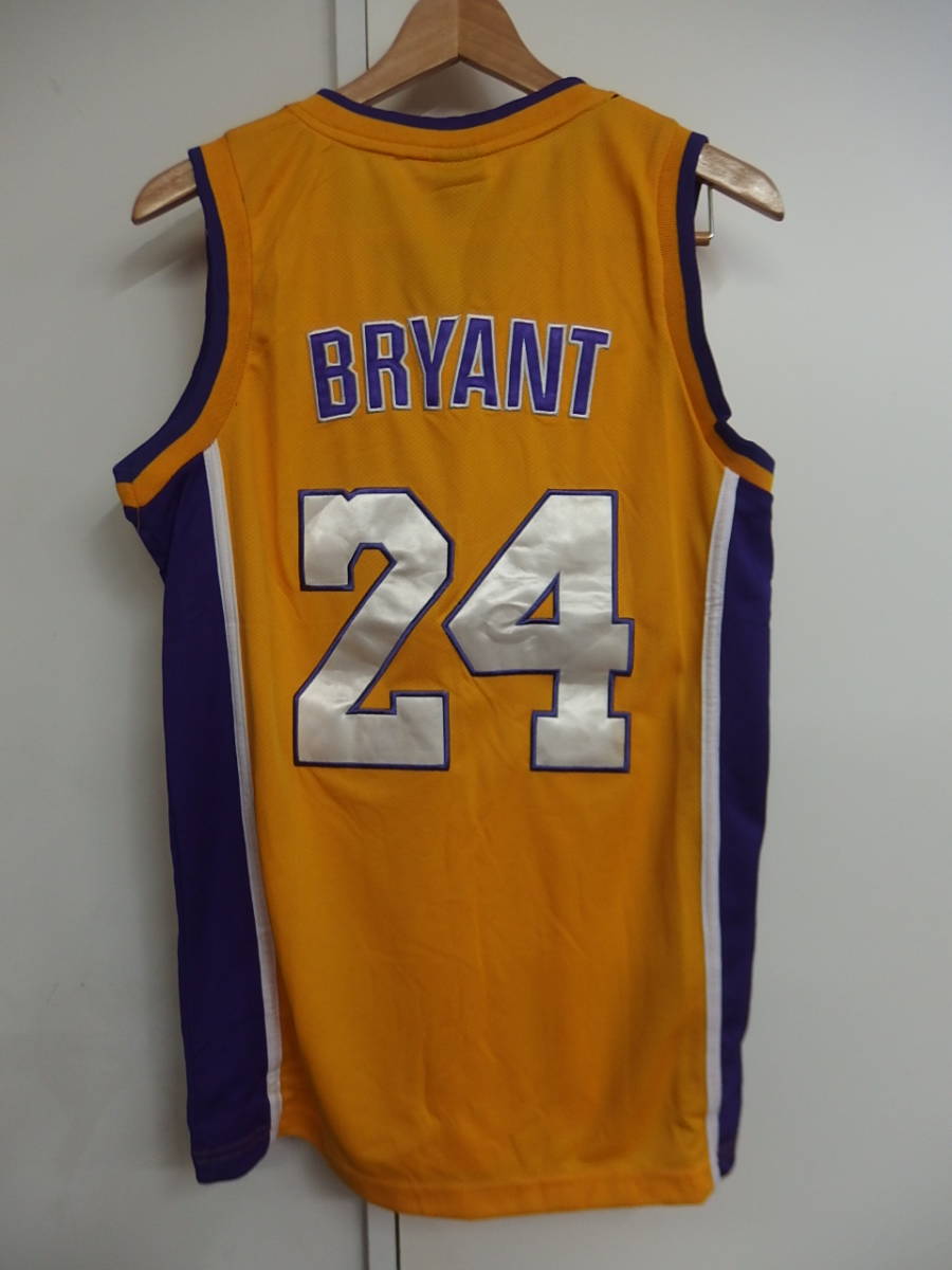 美品】NBAレイカーズ コービーブライアント#24 ゲームシャツ