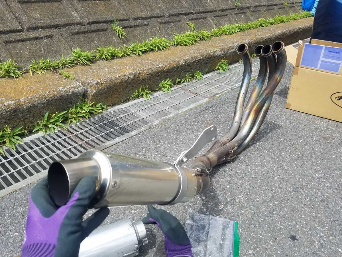 送料込み GPZ900R GPZ750R 名門 ツキギレーシング デクスター 中古