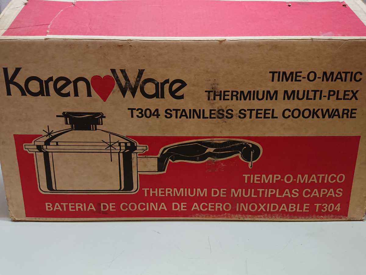 KarenWare カーレン・ウェア ステンレス 鍋 フライパン セット