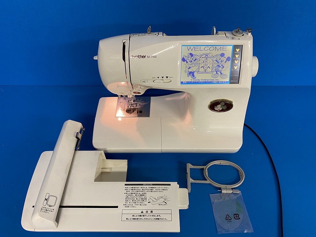 半額 ブラザー Disney刺繍内臓 M 7100 コンピューターミシン その他