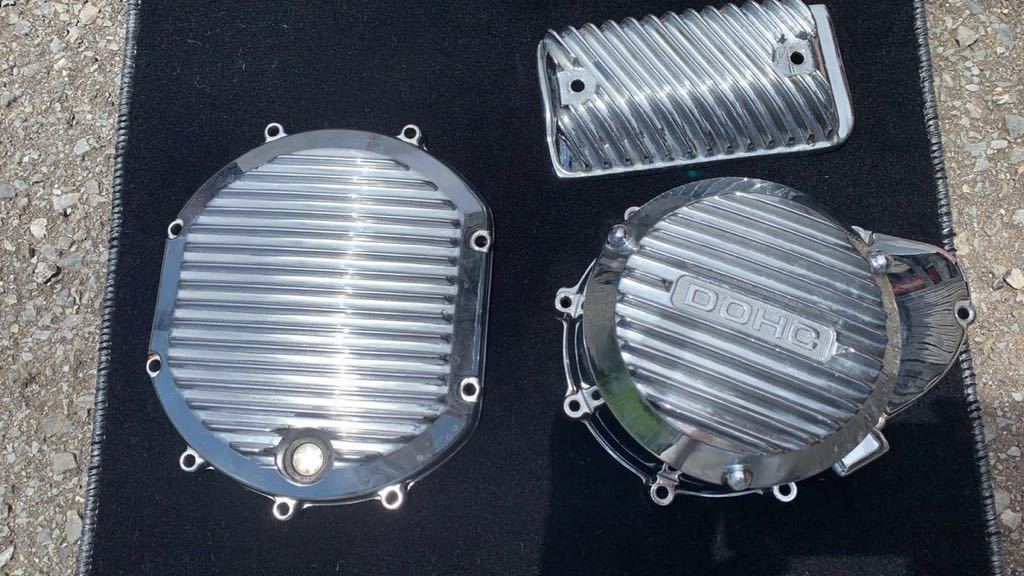 z1 z2 キジマ　エンジンカバー 3個セット キジマ エンジンカバー三点 Z1 Z2 KZ