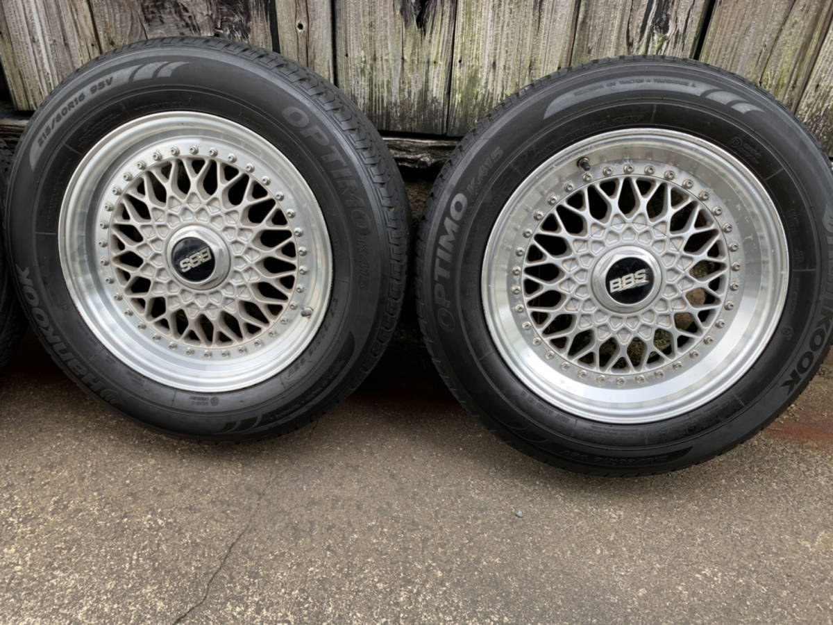 215/60R16 BBS 114.3 7J 8J 33 HANKOOK OPTIMO K415の落札情報詳細