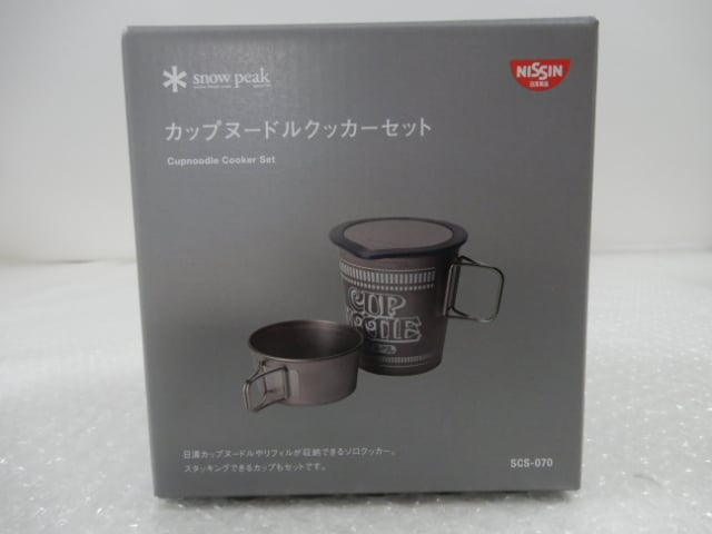 新品】＊snow peak＊ 未使用 スノーピーク カップヌードルクッカー