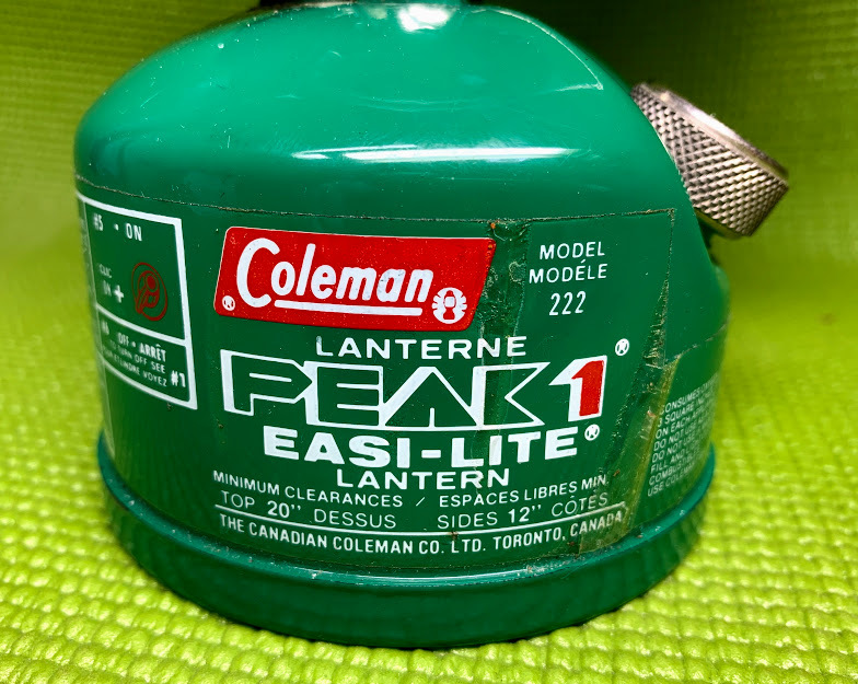 Coleman/コールマン PEAK1 EASI-LITE MODEL:222 ヴィンテージランタン