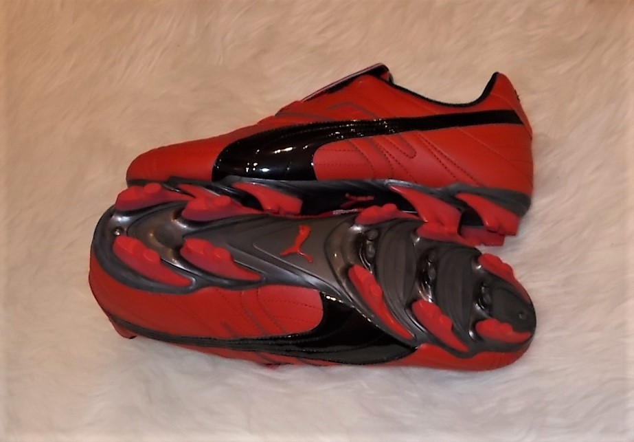 新品】《即決》PUMA プーマ デルムンド GCI HG27.5cm赤黒《天然