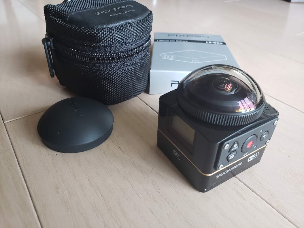 Kodak Pixpro Sp360 4k アクションカメラ ４ｋ画質 水平３６０度撮影 240fpsスーパースロー コダック の落札情報詳細 ヤフオク落札価格情報 オークフリー スマートフォン版