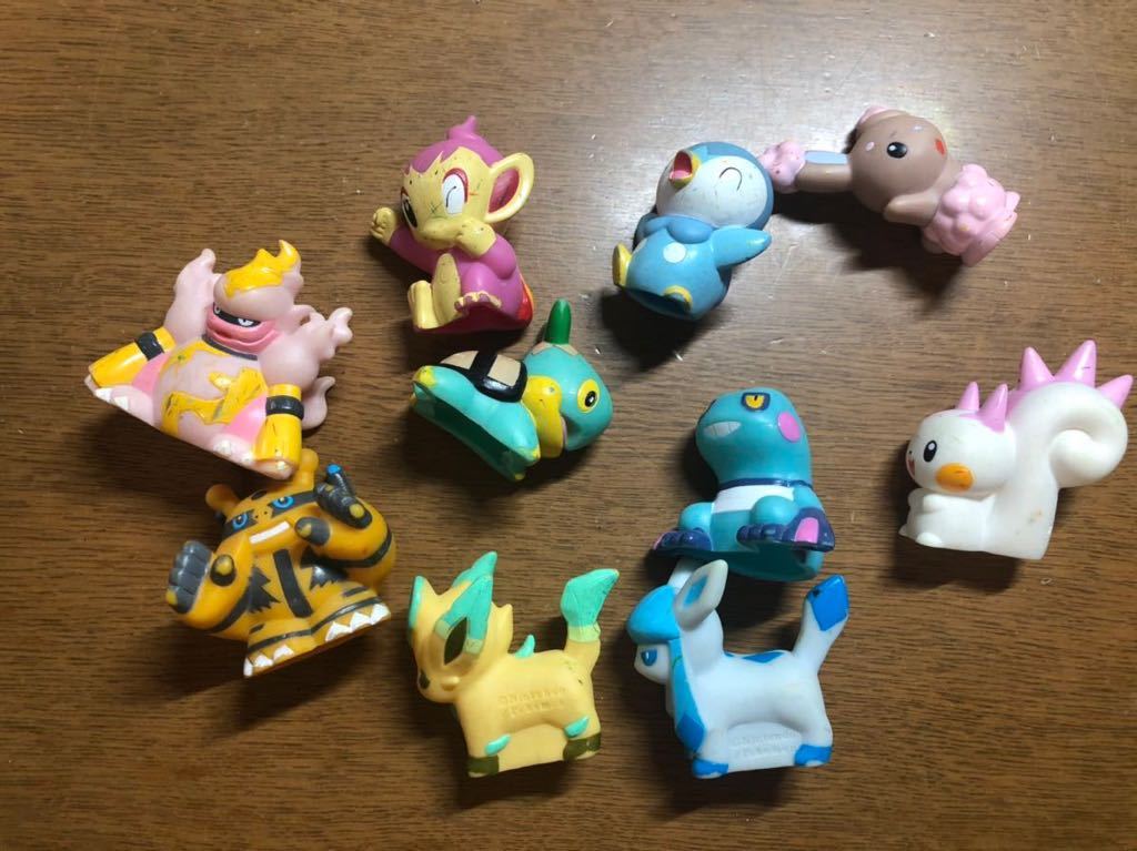 ポケモンキッズ 色違い ヒコザル ナエトル ポッチャマ ミミロル