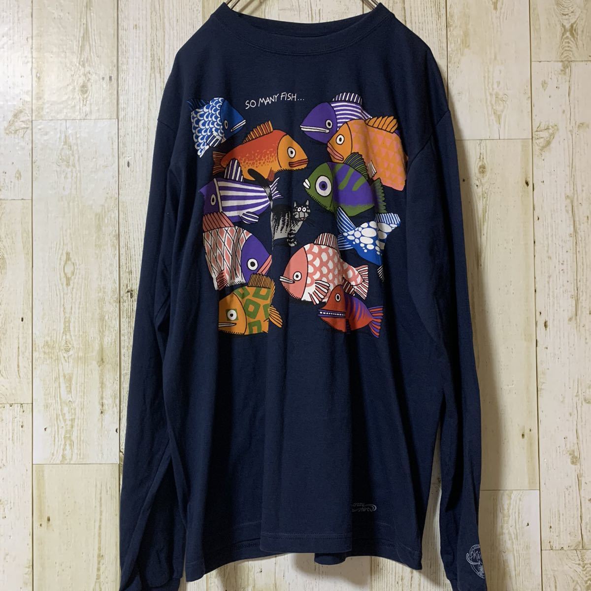 美品】希少 90s クリバンキャット crazy shirts クレイジーシャツ 長袖