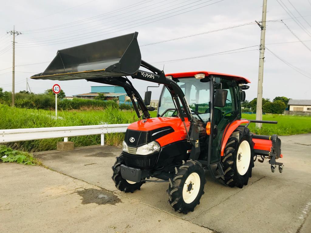 クボタ 中古トラクター Kl34r 34馬力 ハイスピード フロントローダー ロータリー Rl190r イアコンキャビン 2wd 4wd の落札情報詳細 ヤフオク落札価格情報 オークフリー スマートフォン版