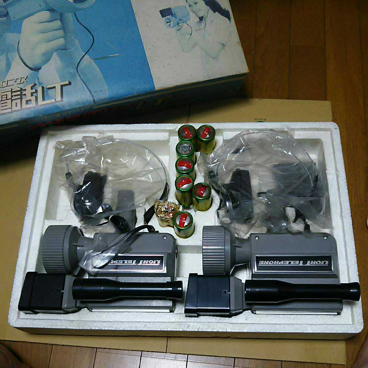 任天堂 光線電話LT Yahoo!オークション - 希少 71年 当時物新品保管品 任天堂 光線