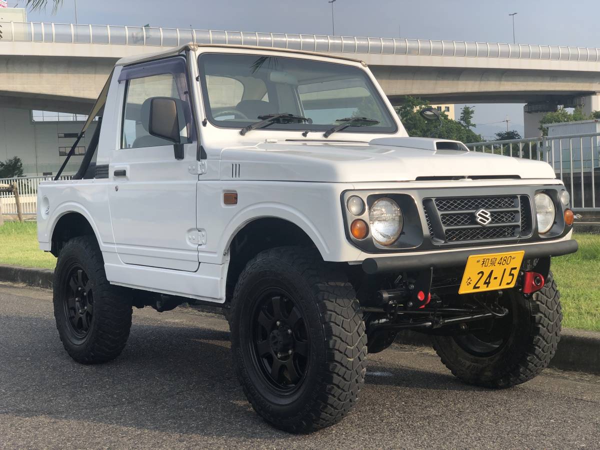Jimny ジムニー Ja12c 幌 リフトアップ の落札情報詳細 ヤフオク落札価格情報 オークフリー スマートフォン版