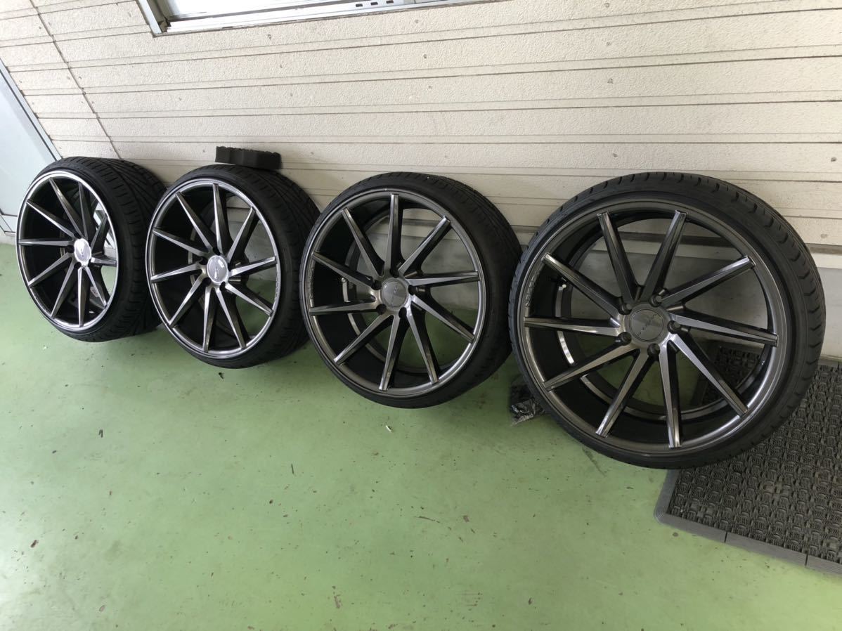 レクサス RCF、GSFなど VOSSEN ボッセン 20インチタイヤホイール 