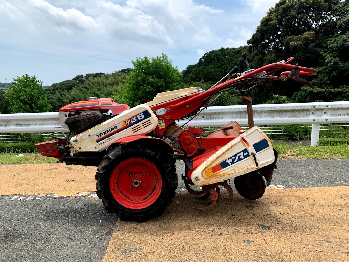 ヤンマー 耕運機 YG6 フィンガースタート GA160 Max5.8ps RT5B 始動