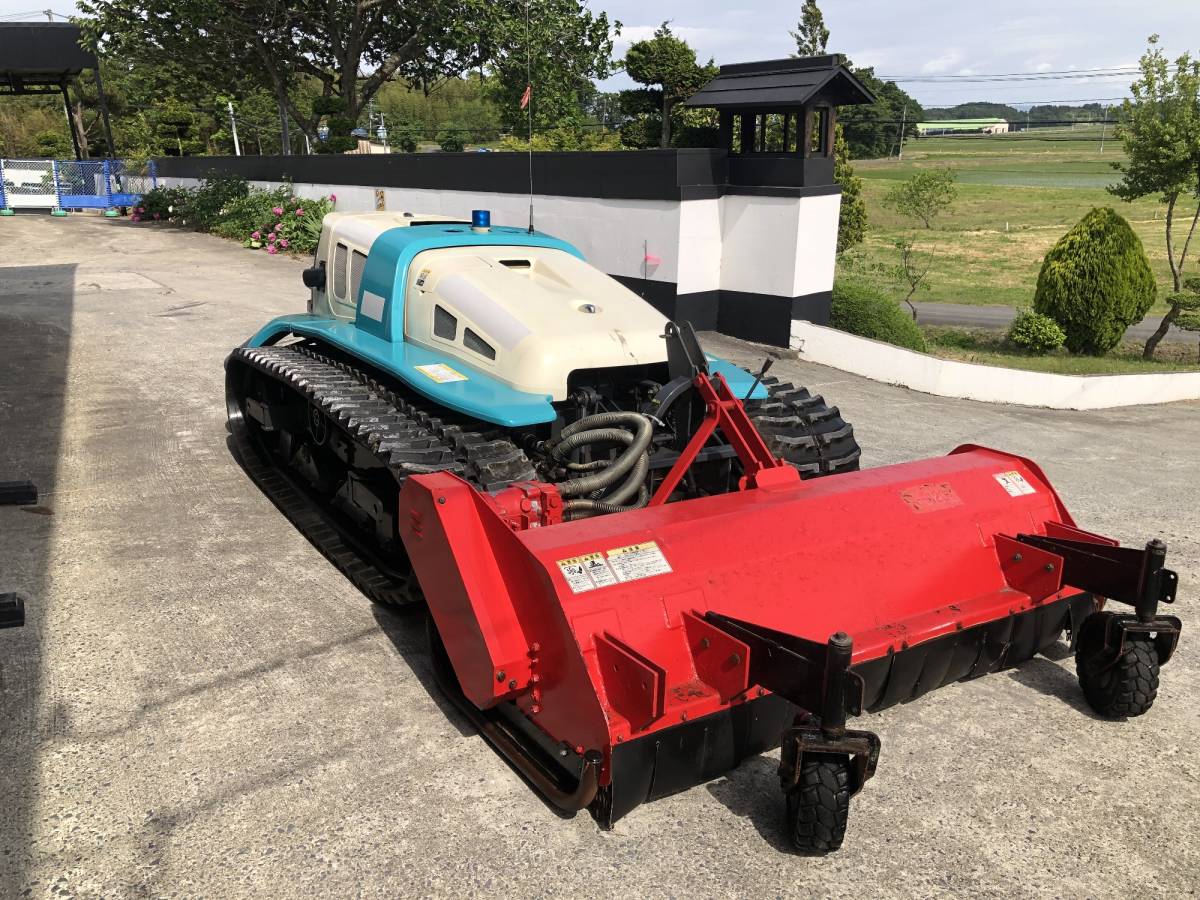 クボタ ラジコン草刈機 ａｍｘ 7 ハンマーナイフモア 草刈 芝刈 除草 農機 リモコン 掘出物 検 バロネス ヤンマー ヰセキ の落札情報詳細 ヤフオク落札価格情報 オークフリー スマートフォン版
