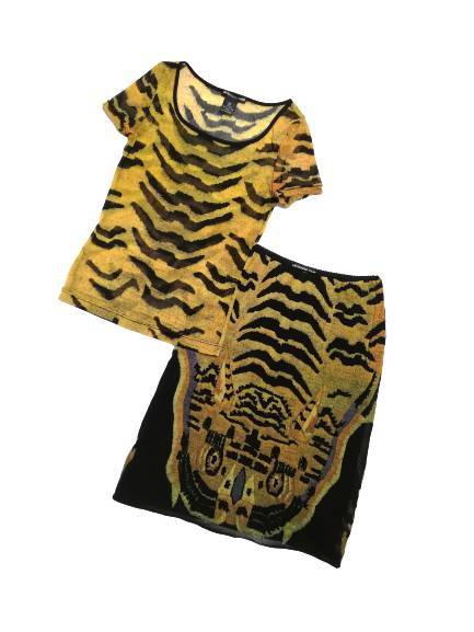 vivienne tam 1998 tiger mesh dress ヴィヴィアンタム パワーネット