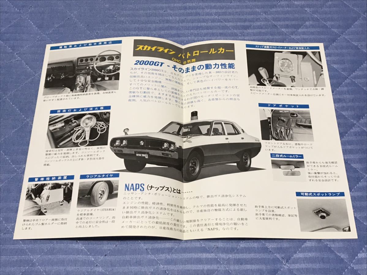 旧車カタログ 昭和51年頃 日産スカイライン00gtパトロールカー Ygc111型 超レア物 ケンメリパトカー の落札情報詳細 ヤフオク落札価格情報 オークフリー スマートフォン版