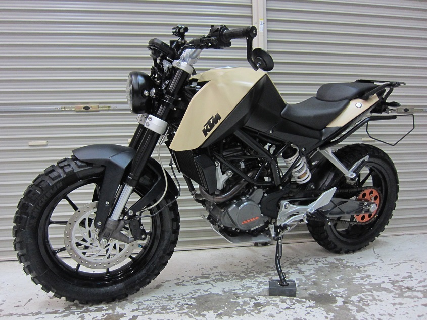 購入予定の方決まりました】KTM DUKE200カスタム スクランブラー仕様