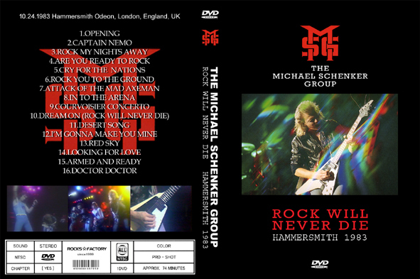 新品】[送込] MICHAEL SCHENKER GROUP / LIVE AT HAMMERSMITH ODEON