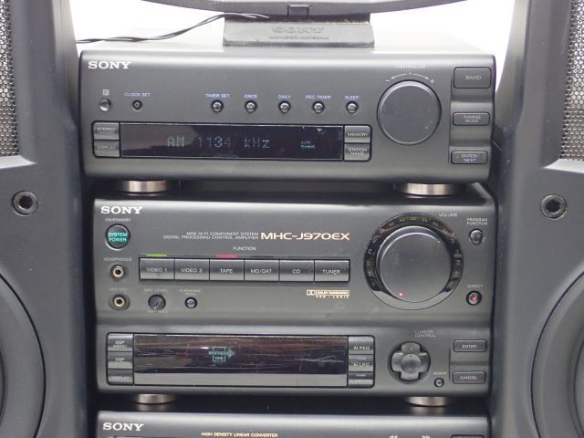 SONY ソニー システムコンポ MHC-J970EX (SA-J970AV / ST-J970 / TA