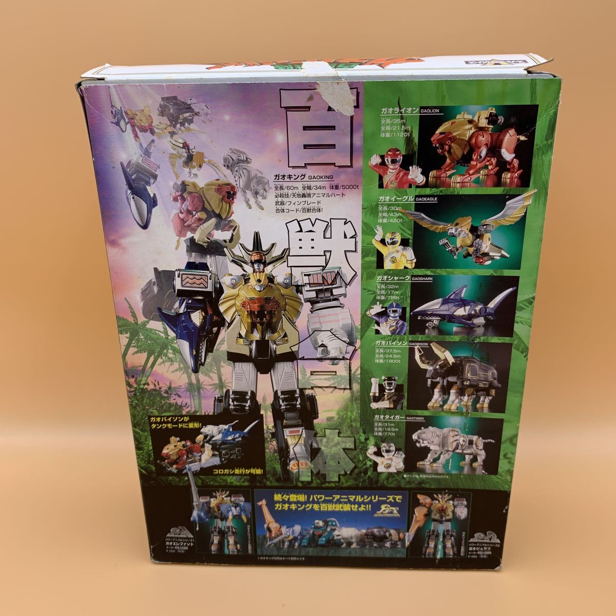 百獣戦隊ガオレンジャー DX超合金ガオナイト当時物希少品ビンテージ