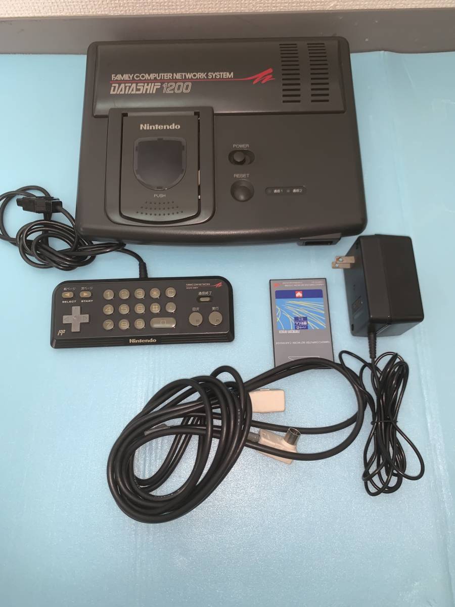 任天堂 ファミコン DATASHIP 1200 ジャンクの落札情報詳細 - Yahoo 