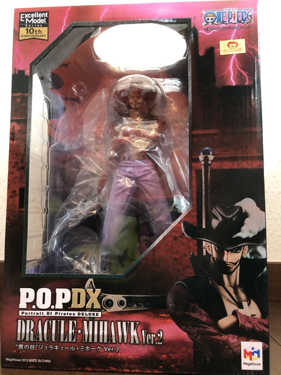 One Piece ワンピース P O P Pop Portrait Of Pirates ミホーク 鷹の目ジュラキュール ミホーク 国内正規品 開封品 メガハウス の落札情報詳細 ヤフオク落札価格情報 オークフリー スマートフォン版