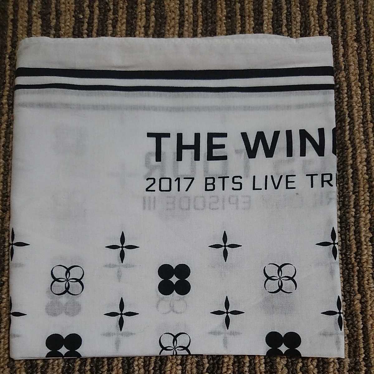BTS THE WINGS TOUR japan 2017 バンダナ 防弾少年団の落札情報