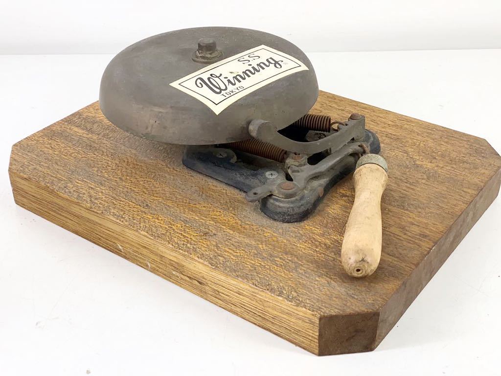 Winning S.S TOKYO?レトロ ボクシング 格闘技 ゴング 鐘 古道具！の