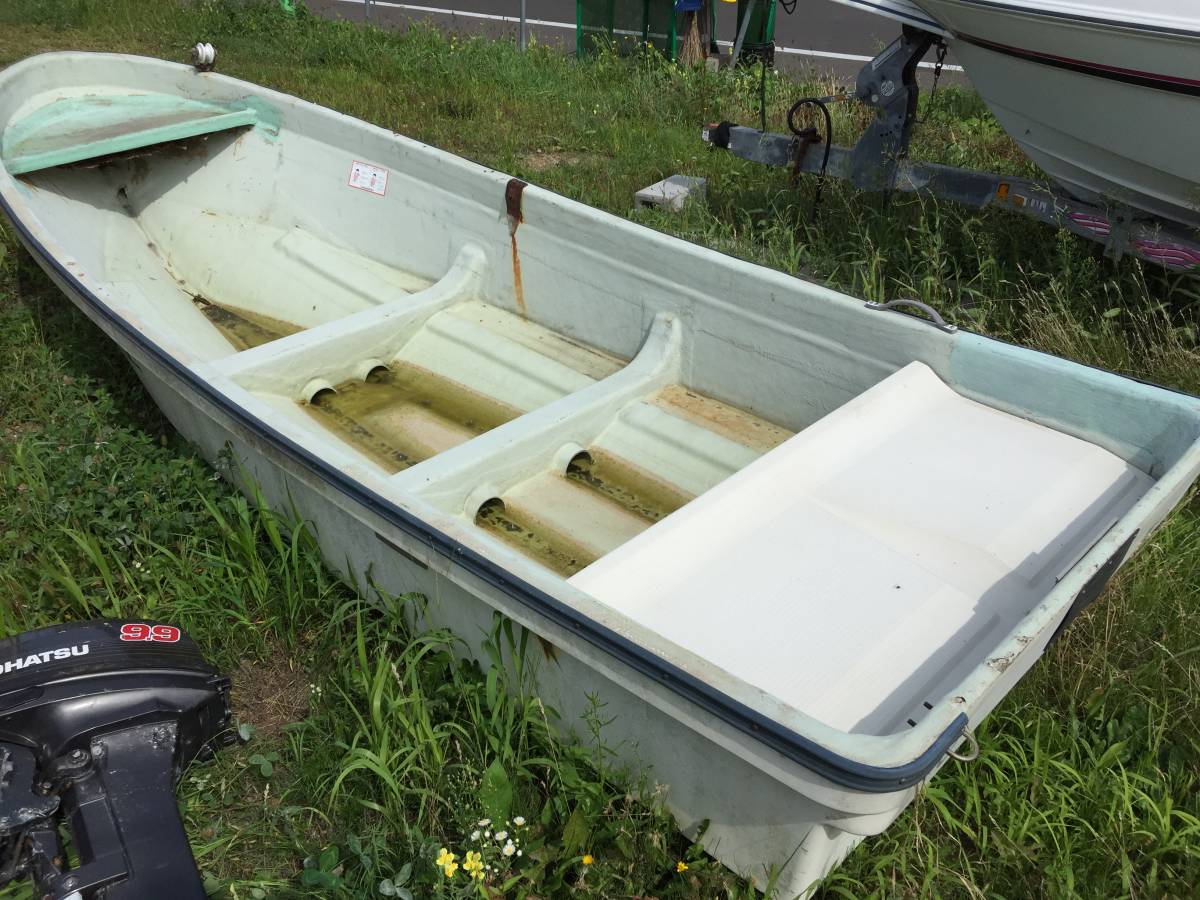 札幌発 最落なし 書類あり ヤマハ 小型ボート W 14a 和船 釣舟 9 9馬力 売切り の落札情報詳細 ヤフオク落札価格情報 オークフリー スマートフォン版