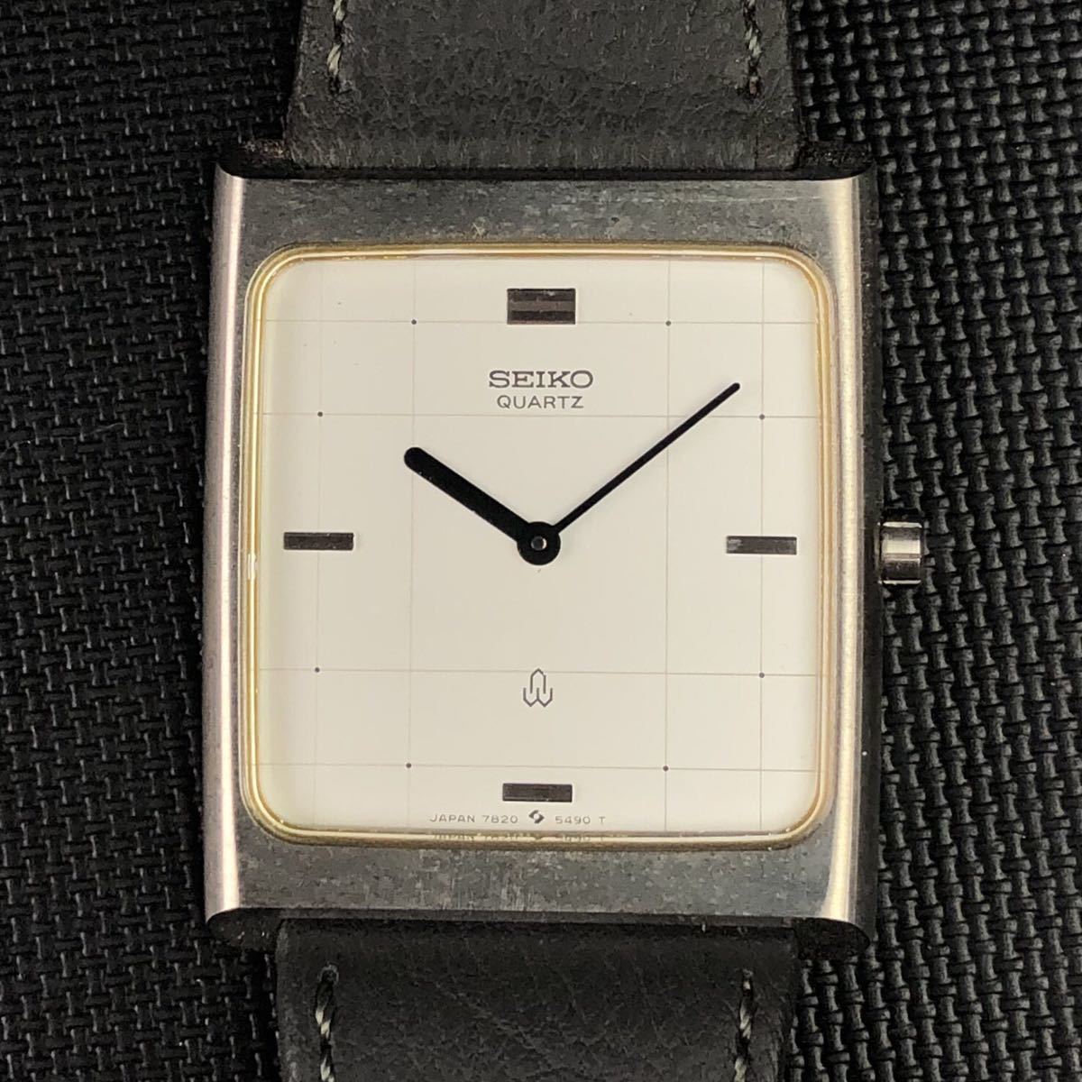 未使用/不動品□デッドストック SEIKO QUARTZ 7820-5340 セイコー
